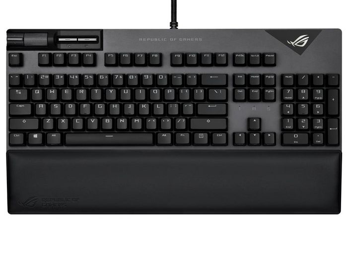 Asus Rog Strix Flare Ii Pbt Keyboard Usb Black, Metallic - W128824338