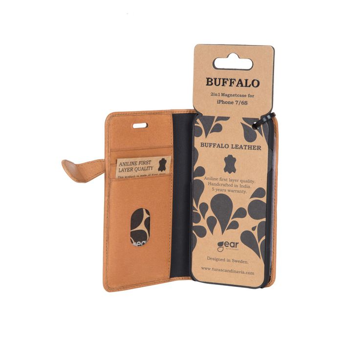 Buffalo Mobile Phone Case 11.9 Cm (4.7") Flip Case Cognac Colour - W128824450