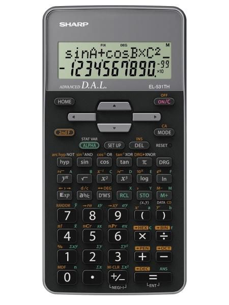Sharp El-531Th Calculator Pocket Scientific Black, Grey - W128824651