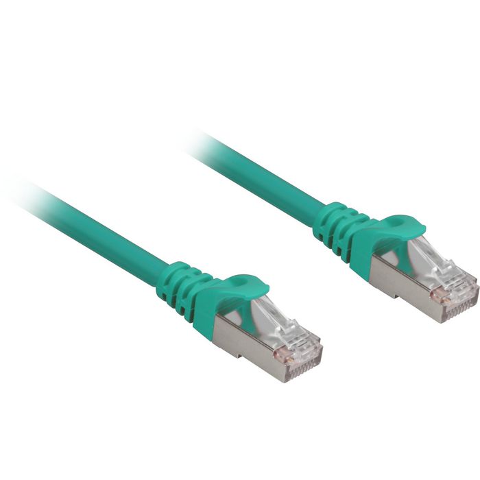 Sharkoon Cat.6A Sftp Networking Cable Green 0.25 M Cat6A S/Ftp (S-Stp) - W128824760