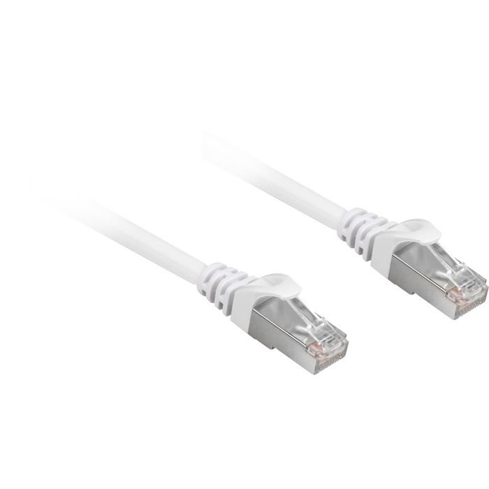 Sharkoon Cat.6A Sftp Networking Cable White 0.25 M Cat6A S/Ftp (S-Stp) - W128824763