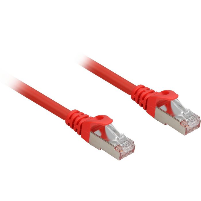 Sharkoon Cat.6A Sftp Networking Cable Red 0.25 M Cat6A S/Ftp (S-Stp) - W128824759