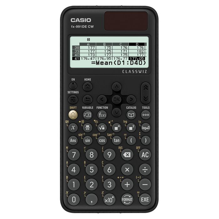 Casio Fx-991De Cw Calculator Pocket Scientific Black - W128824958