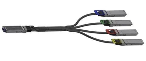 NVIDIA Mcp7Y50-N001 Infiniband Cable 1 M Osfp 4Xosfp Black - W128825036