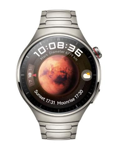 Huawei Watch 4 Pro 3.81 Cm (1.5") Amoled 48 Mm Digital 466 X 466 Pixels Touchscreen Titanium Wi-Fi Gps (Satellite) - W128825426
