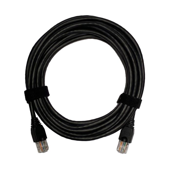 Jabra Ethernet Cable (Ethernet, Rj45, Cat5E, 4.57M/15Ft) - Black - W128825690