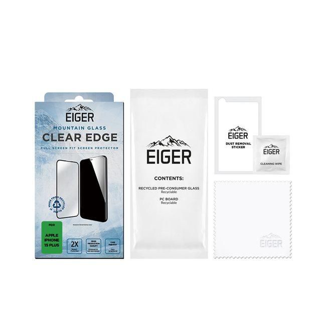 Eiger Mountain Glass Clear Edge Clear Screen Protector Apple 1 Pc(S) - W128825831