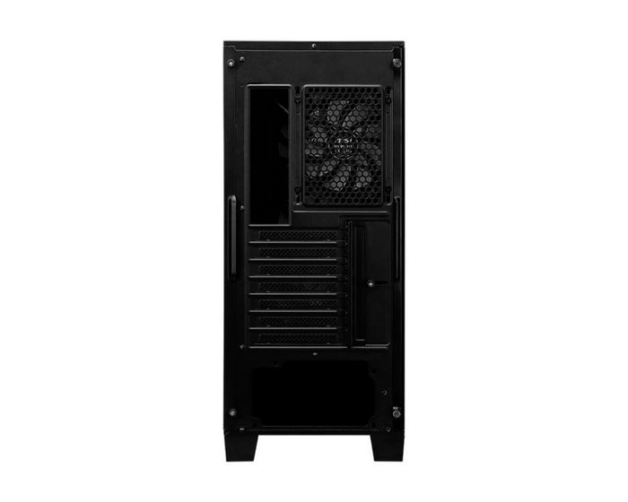 MSI Airflow Computer Case Midi Tower Black, Transparent - W128826525