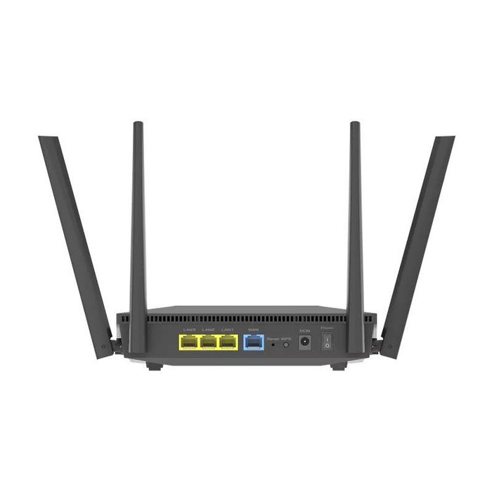 Asus Rt-Ax52 Ax1800 Aimesh Wireless Router Gigabit Ethernet Dual-Band (2.4 Ghz / 5 Ghz) Black - W128826185