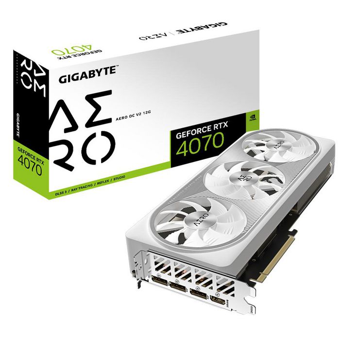 Gigabyte Geforce Rtx 4070 Aero Oc V2 Nvidia 12 Gb Gddr6X - W128826992