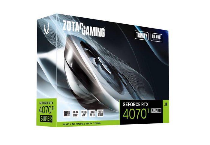 Zotac Graphics Card Nvidia Geforce Rtx 4070 Ti Super 16 Gb Gddr6X - W128827355
