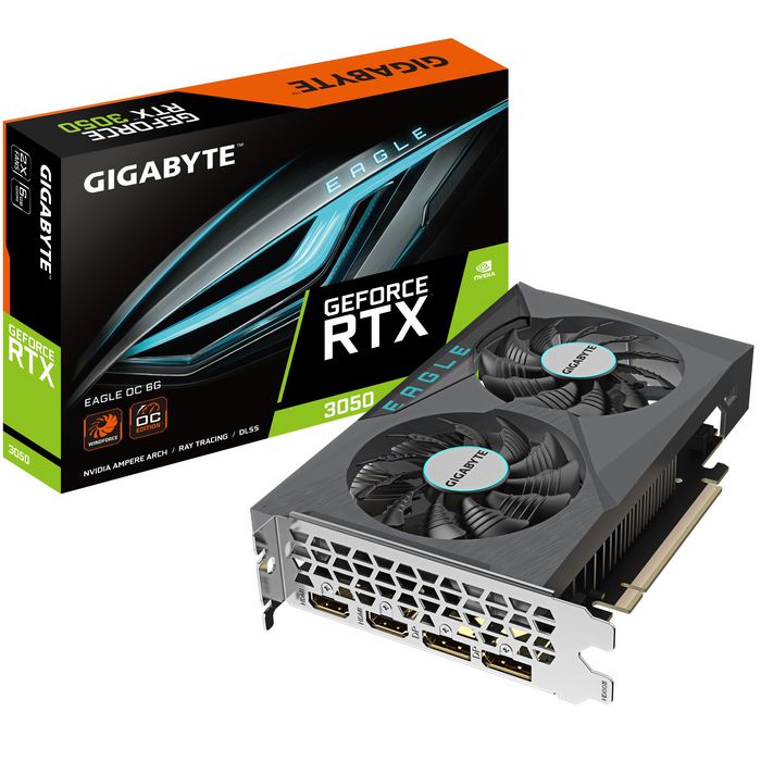 Gigabyte Eagle Geforce Rtx 3050 Oc 6G Nvidia 6 Gb Gddr6 - W128827720