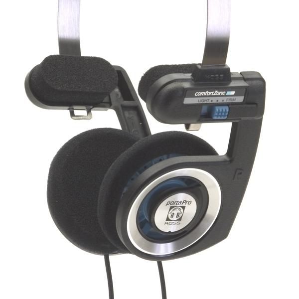 KOSS Porta Pro Headphones Wired Music Black, Silver - W128827776