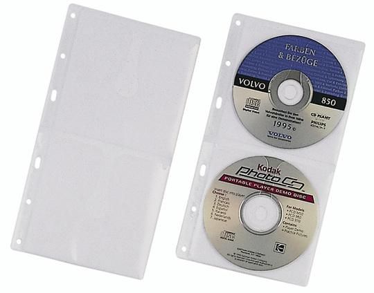 Durable 5203-19 Sleeve Case 2 Discs Transparent - W128828509