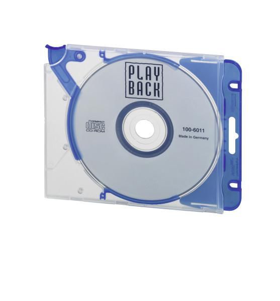 Durable Optical Disc Case Dvd Case 1 Discs Blue, Transparent - W128828600