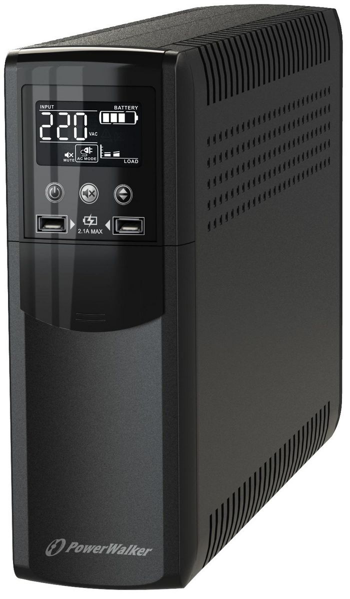 PowerWalker Vi 600 Csw Uninterruptible Power Supply (Ups) Line-Interactive 0.6 Kva 360 W 8 Ac Outlet(S) - W128829216