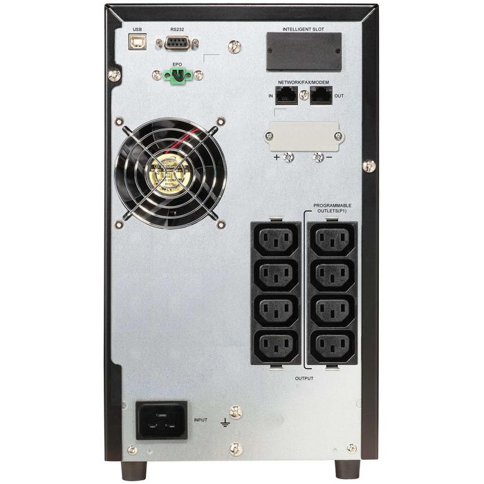 PowerWalker Vfi 2000 Cg Pf1 Uninterruptible Power Supply (Ups) Double-Conversion (Online) 2 Kva 2000 W 8 Ac Outlet(S) - W128829229