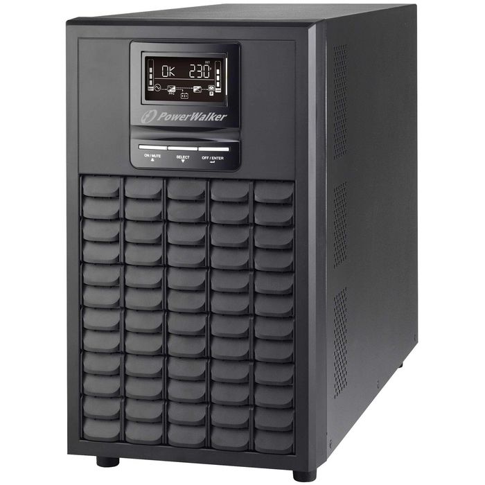 PowerWalker Vfi 3000 Cg Pf1 Uk Uninterruptible Power Supply (Ups) Double-Conversion (Online) 3 Kva 3000 W 9 Ac Outlet(S) - W128829230