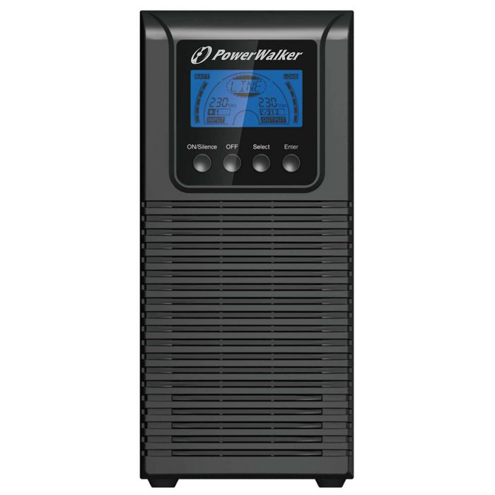 PowerWalker Vfi 1000 Tgs Uninterruptible Power Supply (Ups) Double-Conversion (Online) 1 Kva 900 W 3 Ac Outlet(S) - W128829236