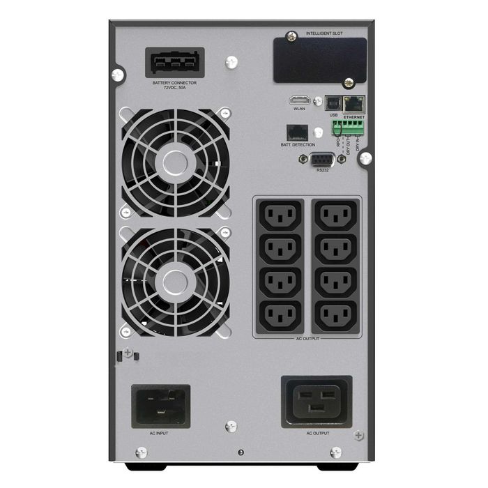 PowerWalker Vfi 3000 Ict Iot Uk Uninterruptible Power Supply (Ups) Double-Conversion (Online) 3 Kva 3000 W 9 Ac Outlet(S) - W128829242