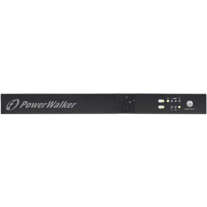 PowerWalker Vfi 1000 R1U Uninterruptible Power Supply (Ups) Double-Conversion (Online) 1 Kva 800 W 3 Ac Outlet(S) - W128829253