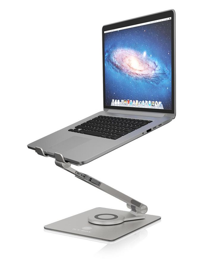ICY BOX Laptop & Tablet Stand Aluminium 43.2 Cm (17") - W128829400