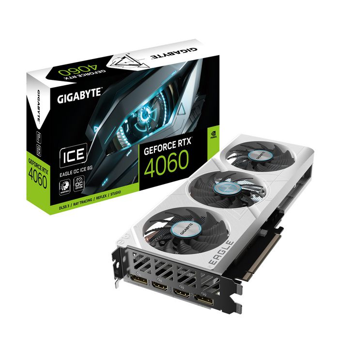 Gigabyte Eagle Geforce Rtx 4060 Oc Ice Nvidia 8 Gb Gddr6 - W128829701
