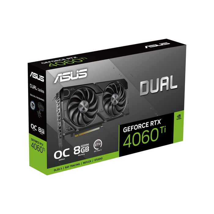 Asus Dual -Rtx4060Ti-O8G-Evo Nvidia Geforce Rtx 4060 Ti 8 Gb Gddr6 - W128829705
