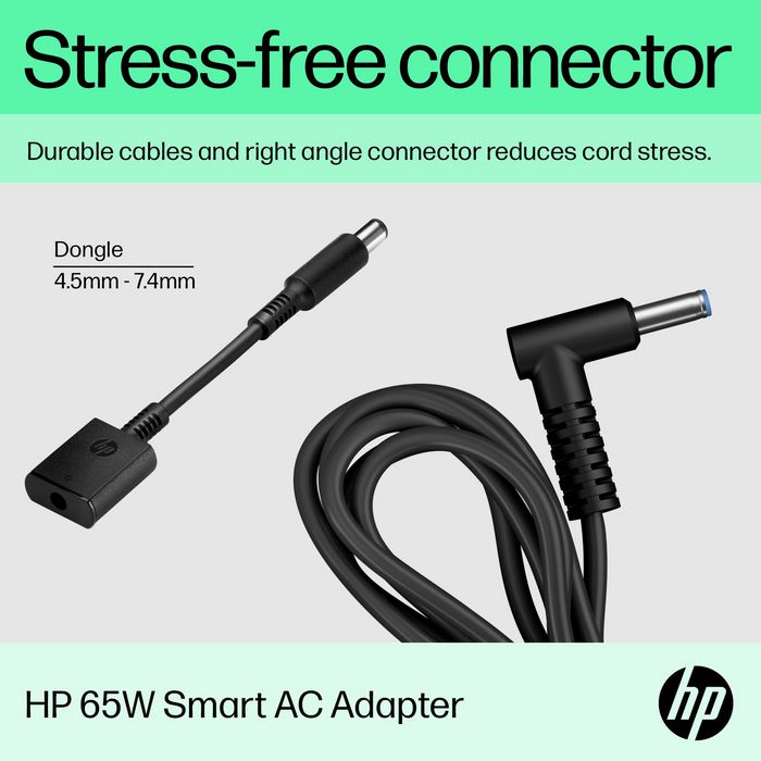 HP HP 65W Smart AC Adapter - W124890995