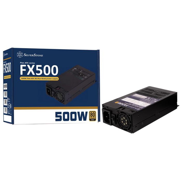 Silverstone Fx500 Power Supply Unit 500 W 20+4 Pin Atx Flex Atx Black - W128266146