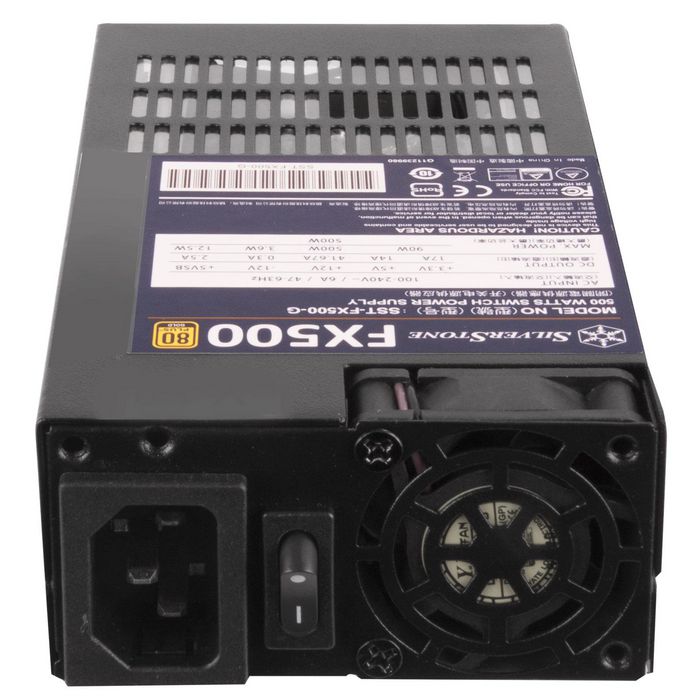 Silverstone Fx500 Power Supply Unit 500 W 20+4 Pin Atx Flex Atx Black - W128266146