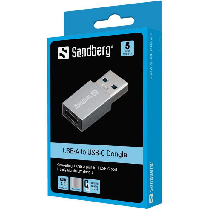 Sandberg USB-A to USB-C Dongle - W128609243