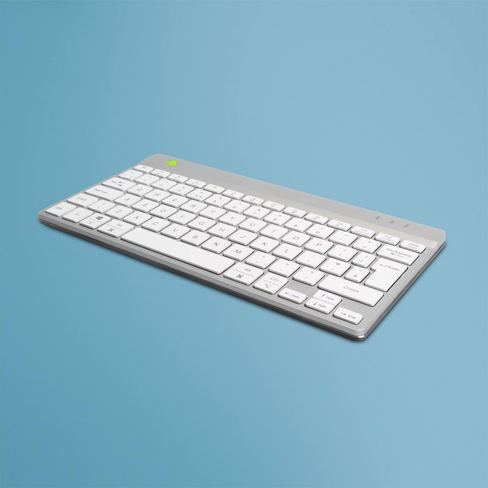 R-Go Tools Compact Break ergonomic keyboard, QWERTY (UK), bluetooth, white - W128444821