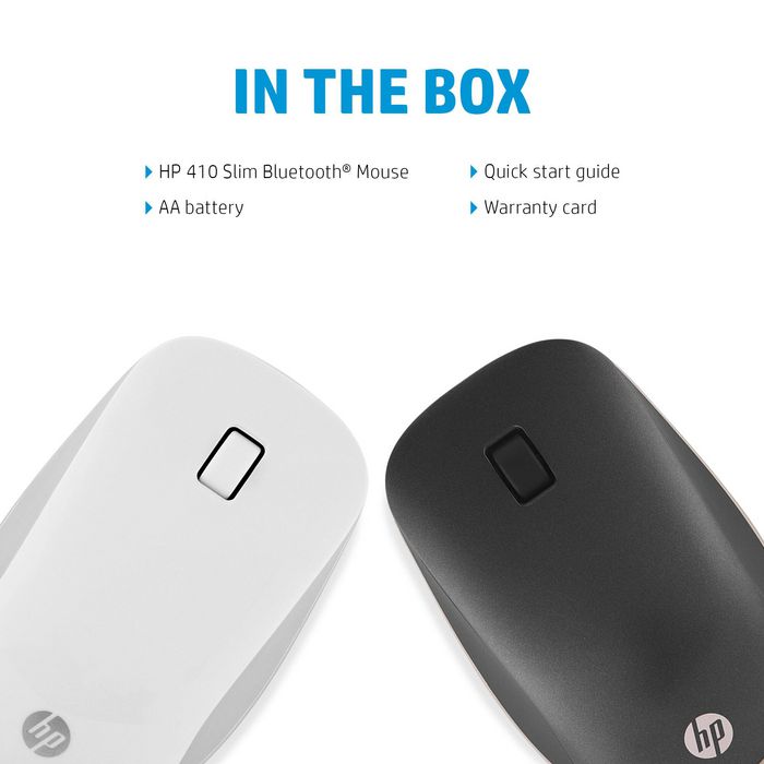 HP 410 Slim White Bluetooth Mouse - W126667262