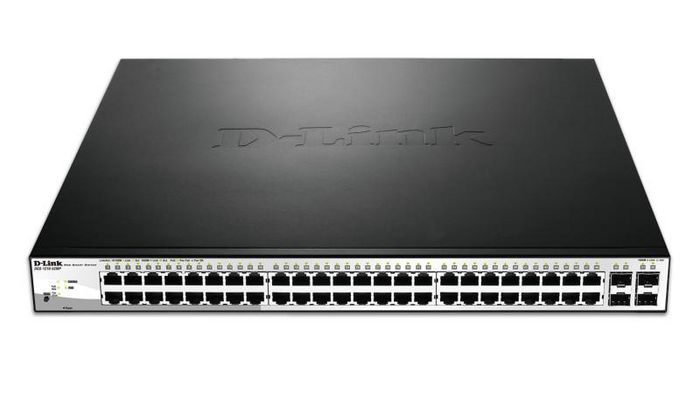 D-Link 52-Port PoE Gigabit Smart Switch 370W PoE - W127034618