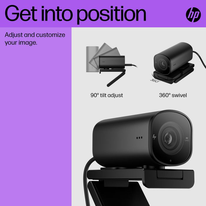 HP 965 4K Streaming Webcam - W128279904