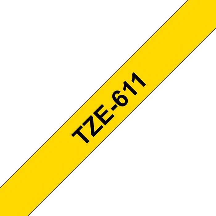 Brother Tze611 Label-Making Tape Tz - W128348139