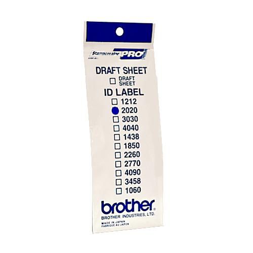Brother Brother ID2020 printer label White - W128599785