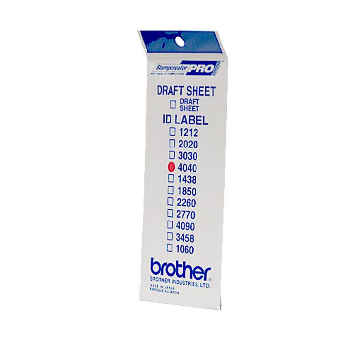 Brother Brother ID4040 printer label White - W128599789