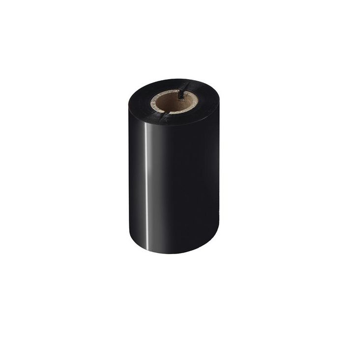 Brother Premium Wax Thermal Transfer Black Ink Ribbon, 110 mm x 300 m - W125507676