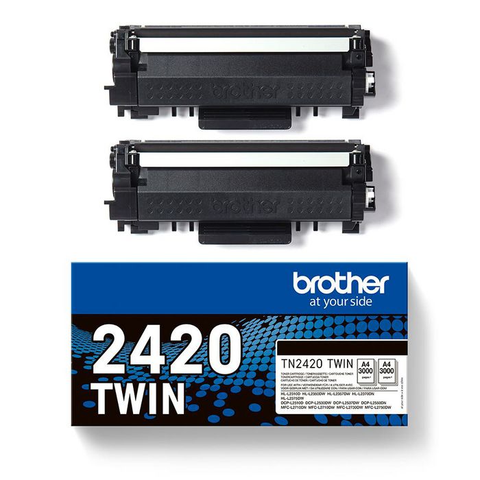 Brother Toner N 3K Pk2 Toner Cartridge 2 Pc(S) Original - W128562425