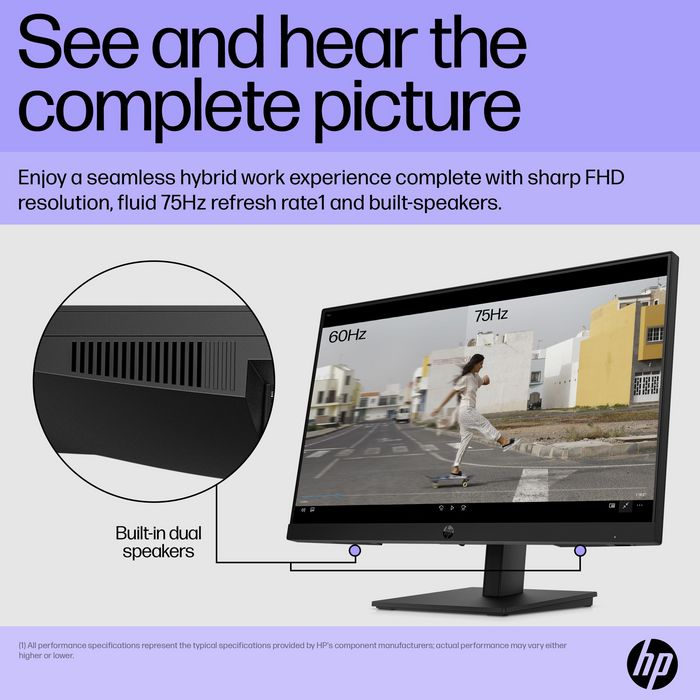 HP P22h G5 computer monitor 54.6 cm (21.5") 1920 x 1080 - W128229784