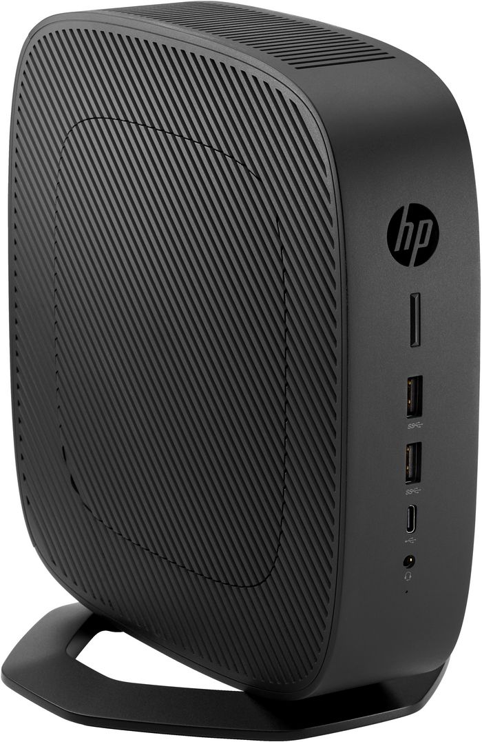 HP T740 Thin Client 3.25 Ghz Windows 10 Iot Enterprise 1.33 Kg Black V1756B - W128781397