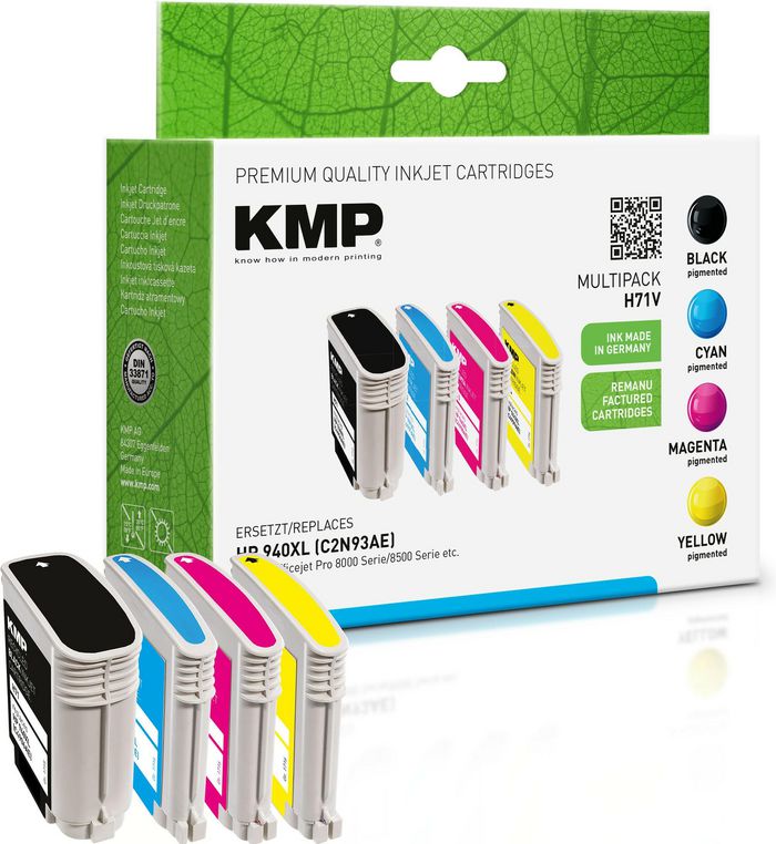 KMP Printtechnik AG H71V Promo Pack BK/C/M/Y - W124381487