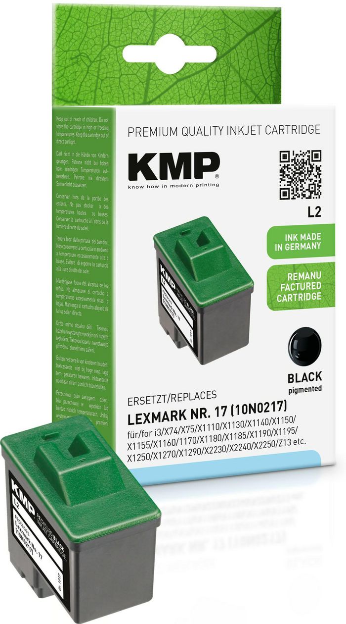 KMP Printtechnik AG Cart. LEXMARK 10N0217 comp. - W124581164
