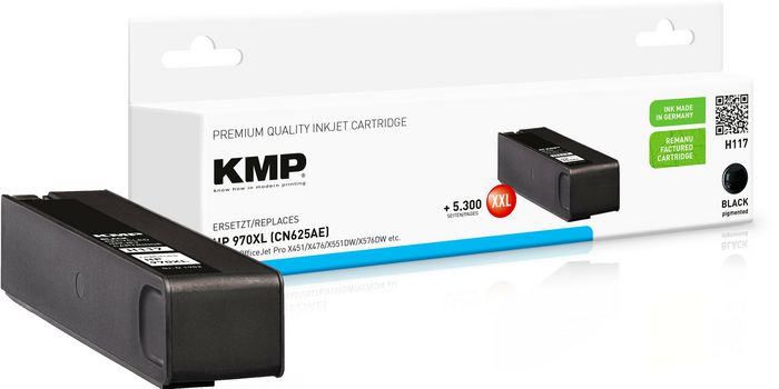 KMP Printtechnik AG Cart. HP 970XL (CN625AE) - W124704526