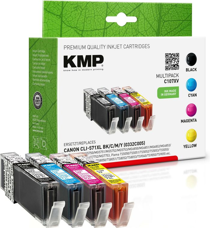 KMP Printtechnik AG Cart. Canon Pixma MG 5700/6800 - W124702487