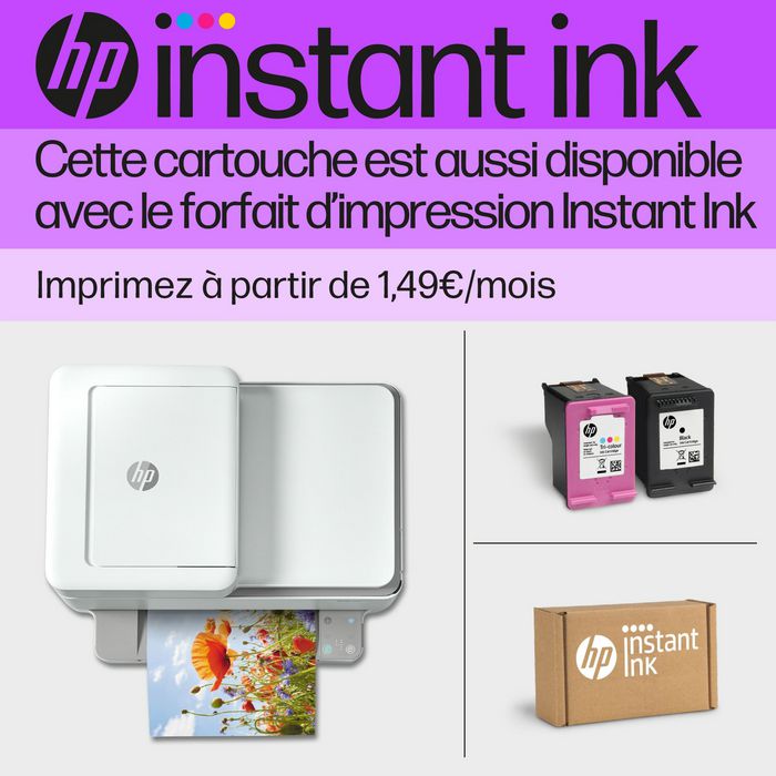 HP 62 Tri-Color Original Ink Cartridge - W128262849