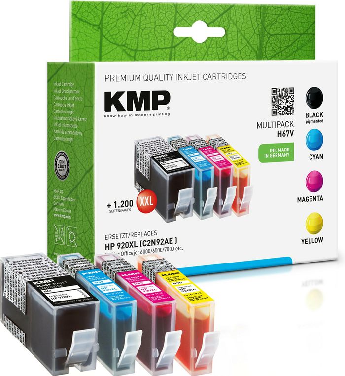 KMP Printtechnik AG Cart. HP Nr. 920XLVALBP comp. - W125102822