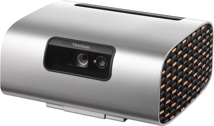ViewSonic M10E - Portable RGB Laser Projector, Full HD (1920x1080), 2200 RGB laser lumen, Contrast 3.M:1, 26dB (Eco), 2x7W Harman Kardon speakers - BT - W128811936
